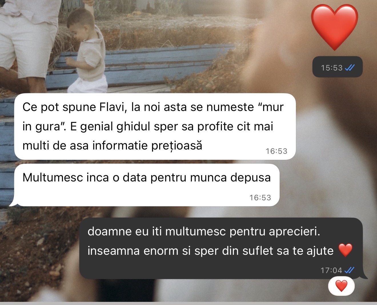 Feedback client real
