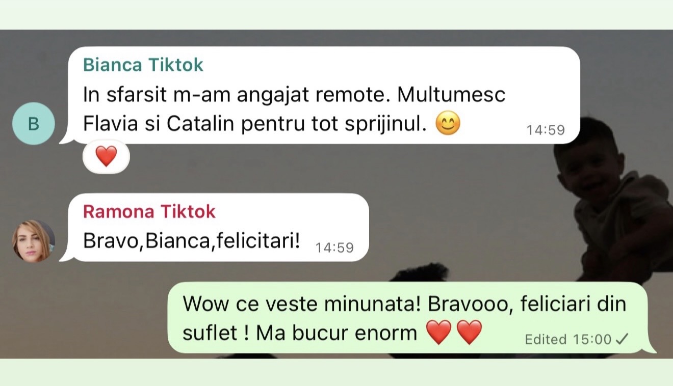 Feedback client real