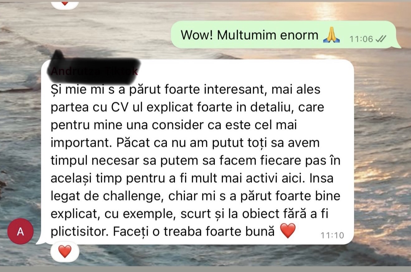 Feedback client real