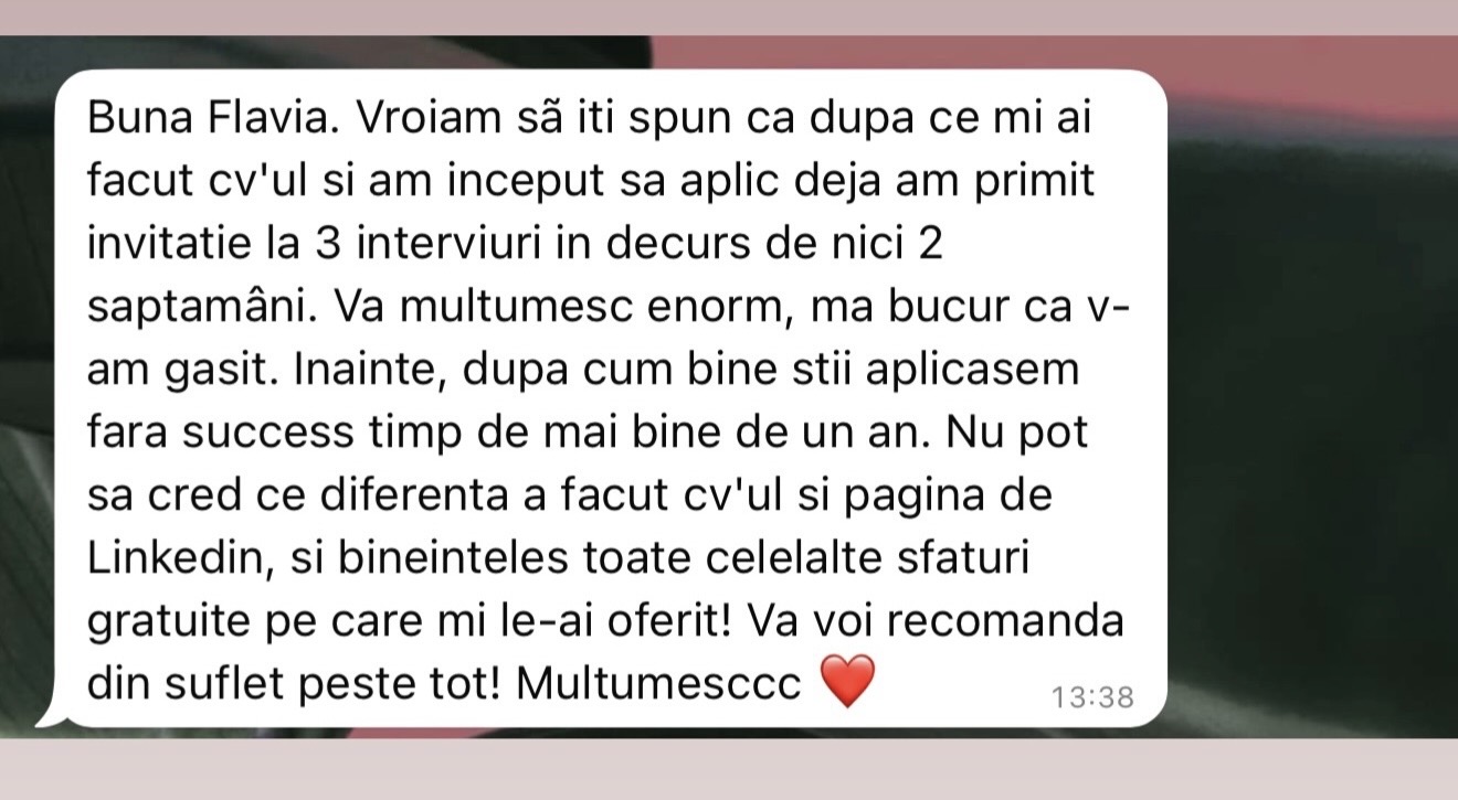 Feedback client real