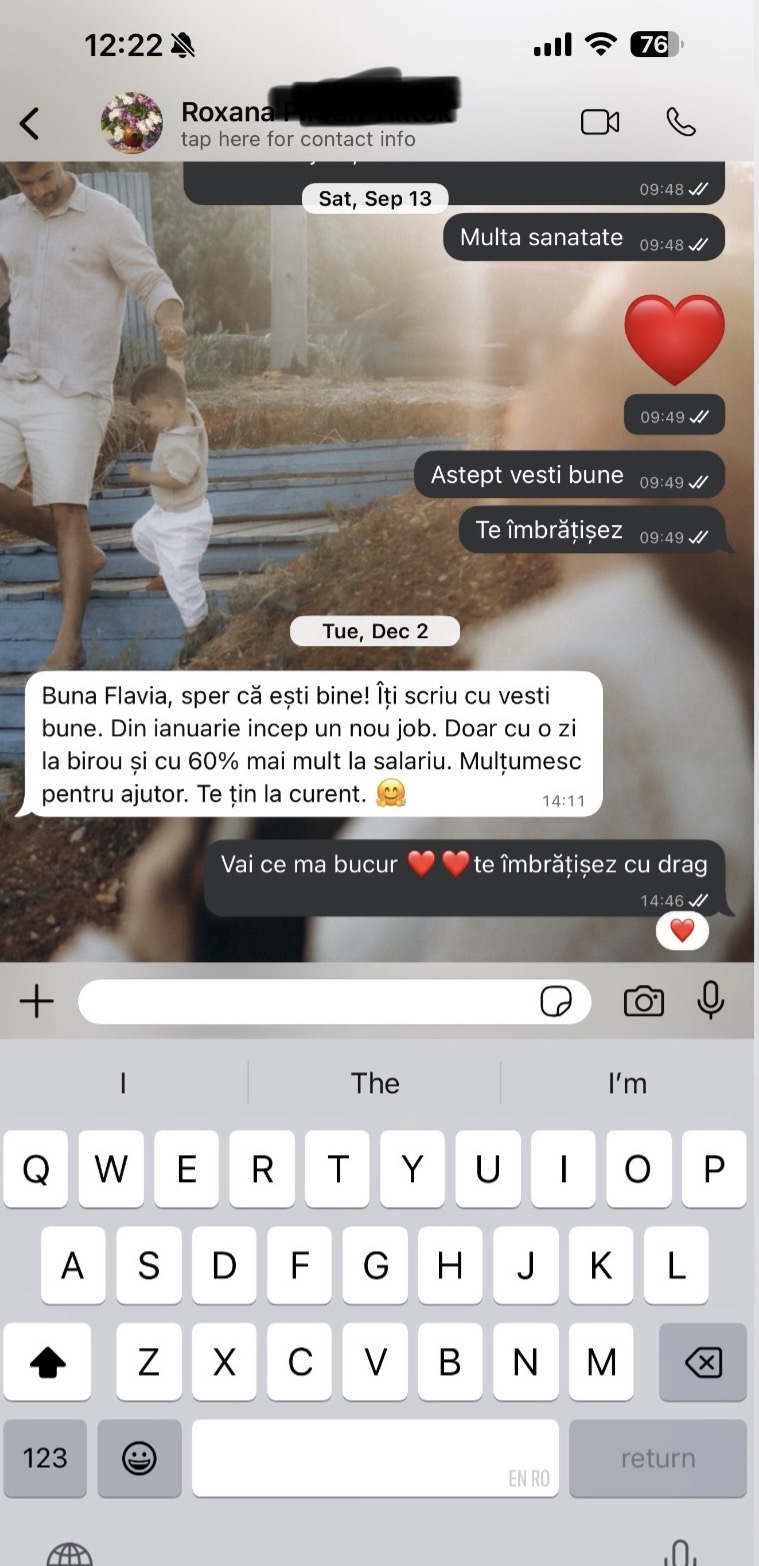 Feedback client real